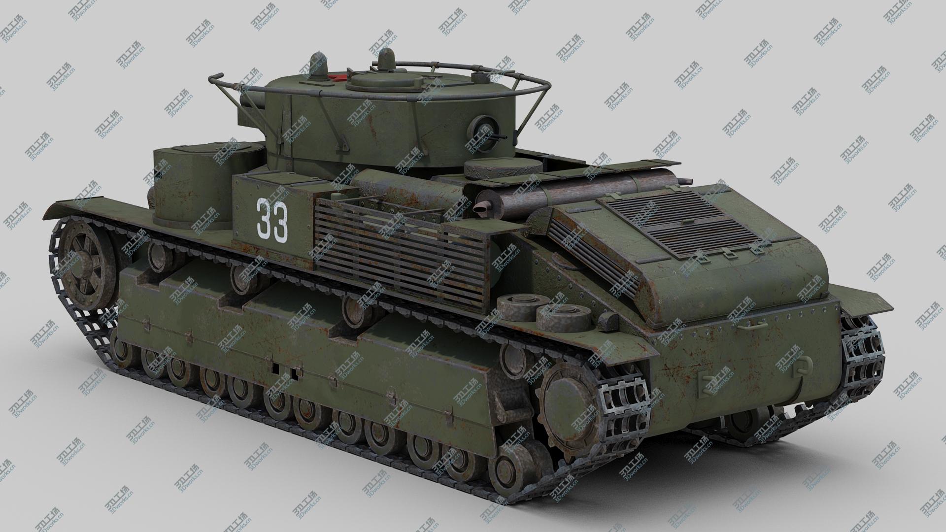 images/goods_img/2021040231/3D T28 Medium Tank model/4.jpg